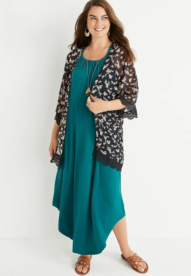 247 Teal Halter Neck Maxi Dress Women Maurices Dresses and Jumpsuits