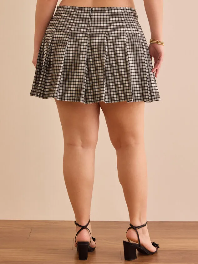 Agnes Plaid Skort Blackwhite Women Altar039d State Bottoms Agnes Plaid Skort Blackwhite Women Altar039d State Bottoms