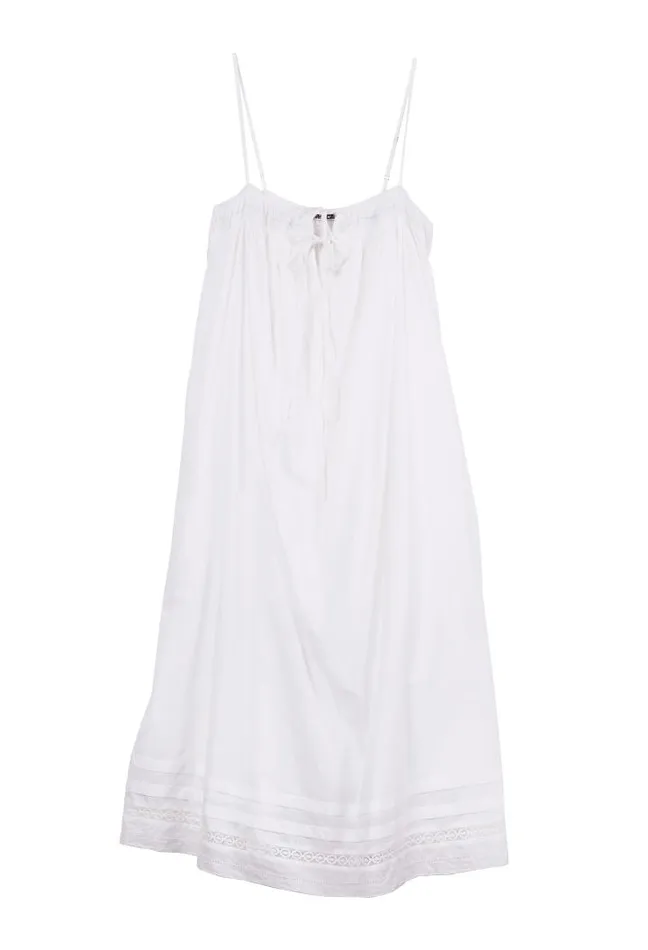 Agostina Dress White Women Ciao Lucia Long Dresses