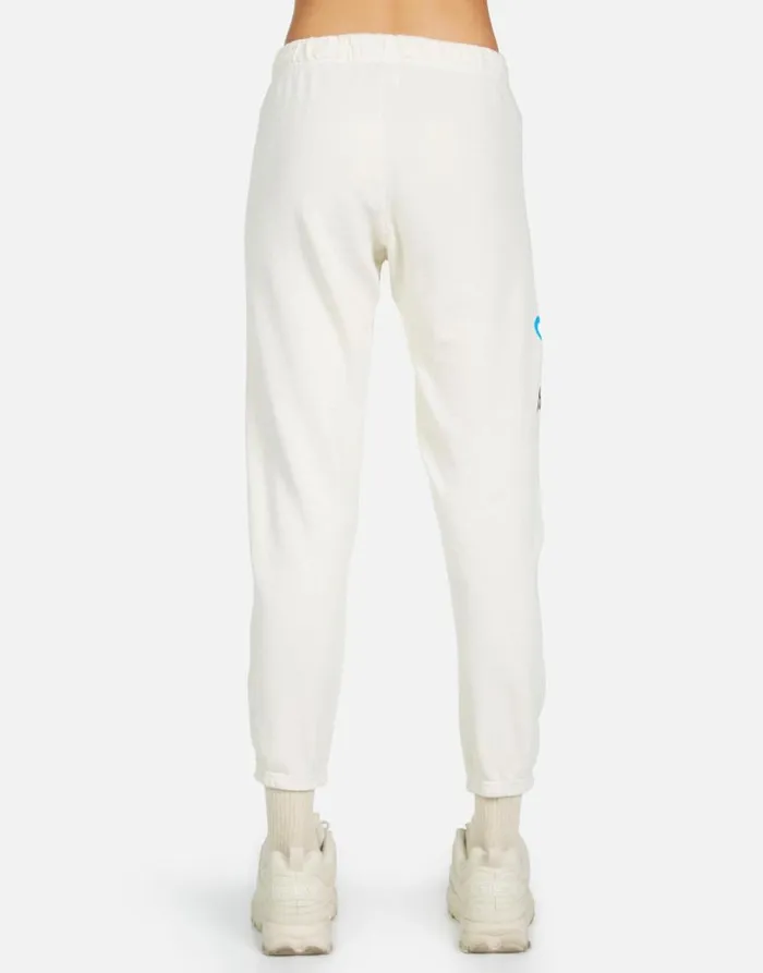 Alana Peace Hippie Ivory Women Lauren Moshi Crop Sweatpants