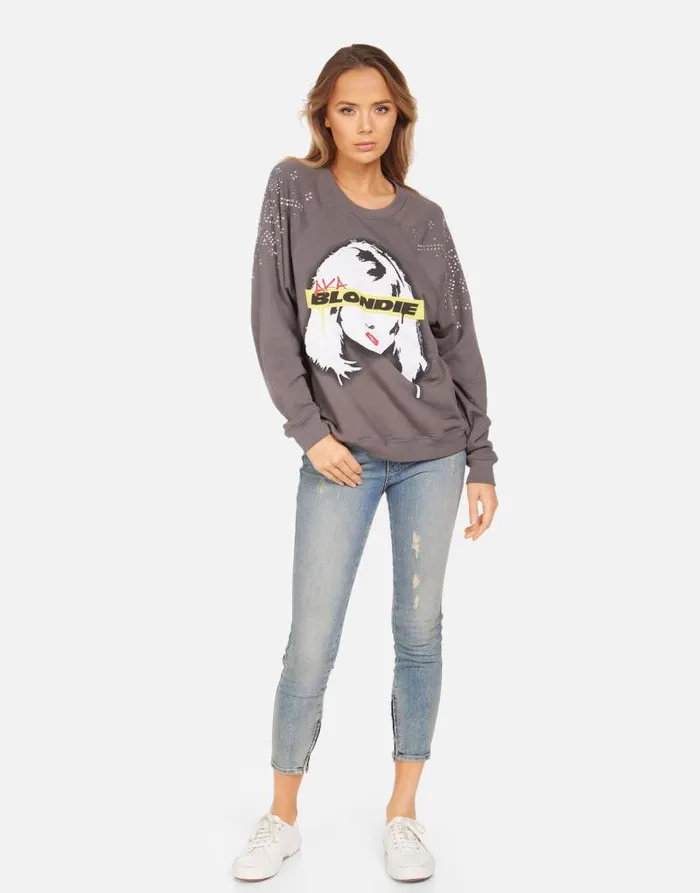 Anela AKA Blondie Light Onyx Women Lauren Moshi Long Sleeve