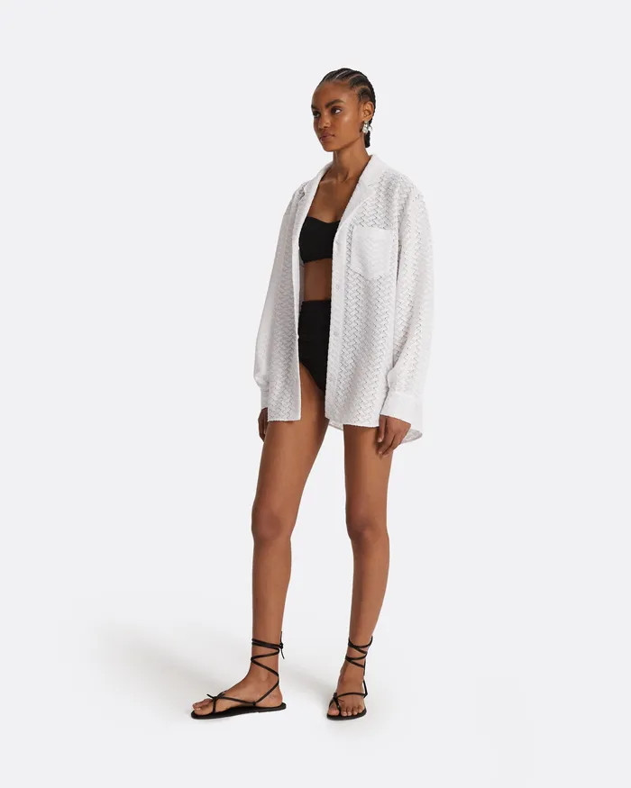 Angelique Ivory Top Ivory Women Swimwear Safiyaa