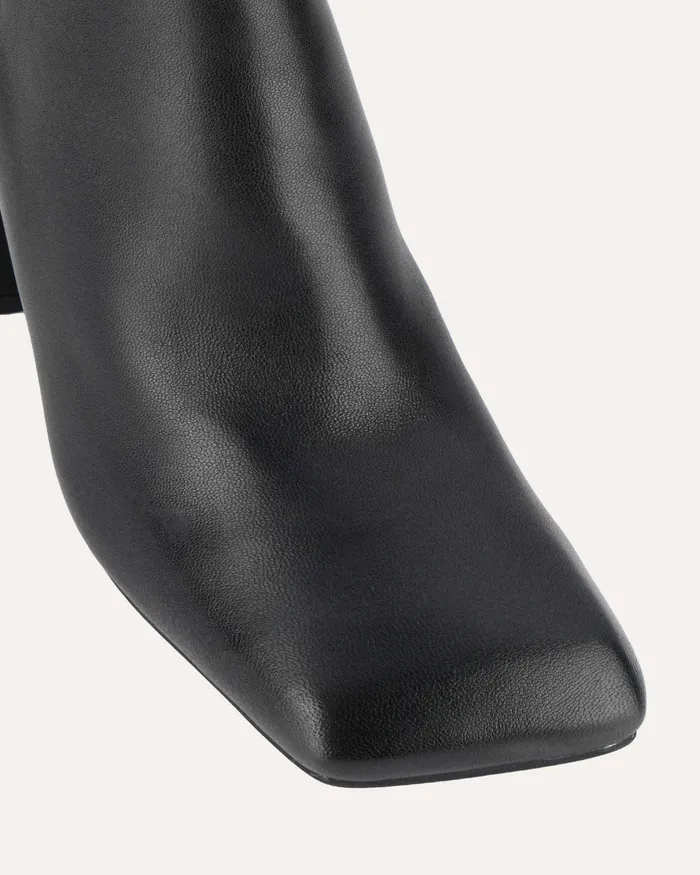 ANKLE BOOTS Women Parson high ankle boots black leather jomercer ANKLE BOOTS Women Parson high ankle boots black leather jomercer