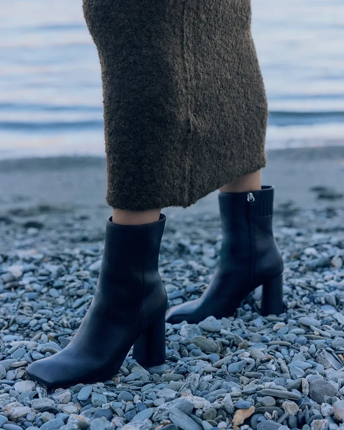 ANKLE BOOTS Women Parson high ankle boots black leather jomercer ANKLE BOOTS Women Parson high ankle boots black leather jomercer
