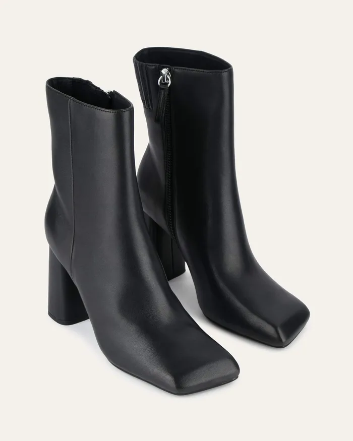 ANKLE BOOTS Women Parson high ankle boots black leather jomercer ANKLE BOOTS Women Parson high ankle boots black leather jomercer