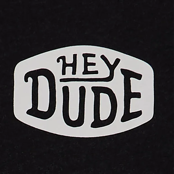 Apparel HEYDUDE Buckle Tee Black Accessories heydude