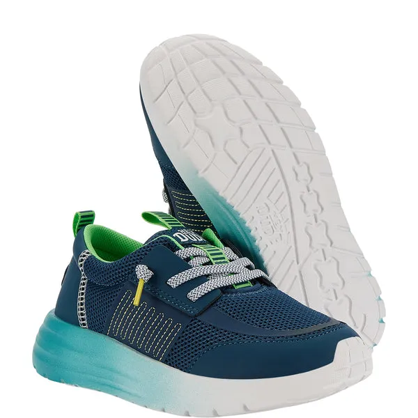 Apparel heydude Sirocco Play Youth Sport Block NavyLight Blue Sneakers