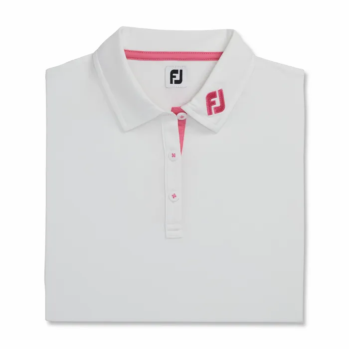 Apparel Men FootJoy Short Sleeve Shirt Junior Girl 8211 FJ Tour Collar