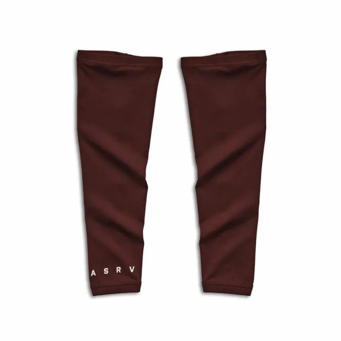 ASRV Gloves and Sleeves Men WarpFlexx Leg Sleeve Crimson Red