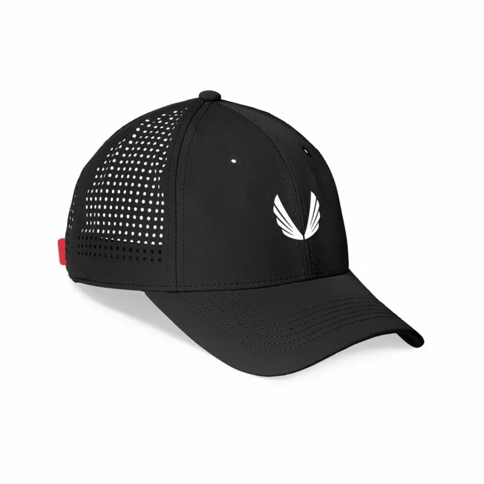 ASRV Hats and Headwear Men Performance Sport Cap Blackwhite 034wings034