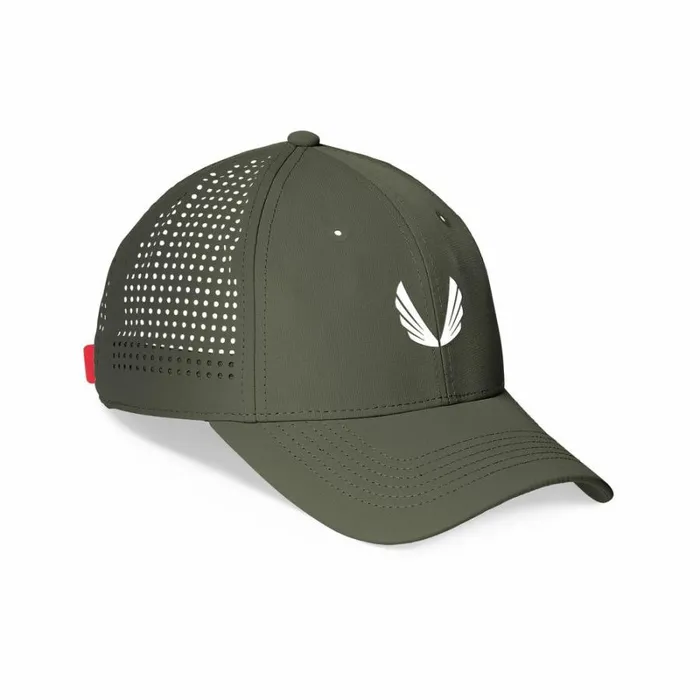 ASRV Hats and Headwear Men Performance Sport Cap Olivewhite 034wings034