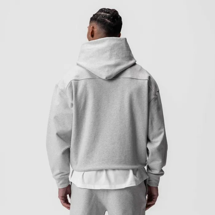 ASRV Hoodies and Sweatshirts Men TechTerry Hoodie Heather Grey 034space Bracket034 ASRV Hoodies and Sweatshirts Men TechTerry Hoodie Heather Grey 034space Bracket034