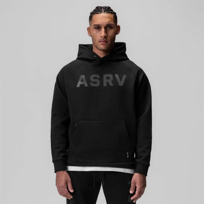 ASRV Hoodies and Sweatshirts Men TechTerry WeatherReady Training Hoodie Black 034asrv034 ASRV Hoodies and Sweatshirts Men TechTerry WeatherReady Training Hoodie Black 034asrv034