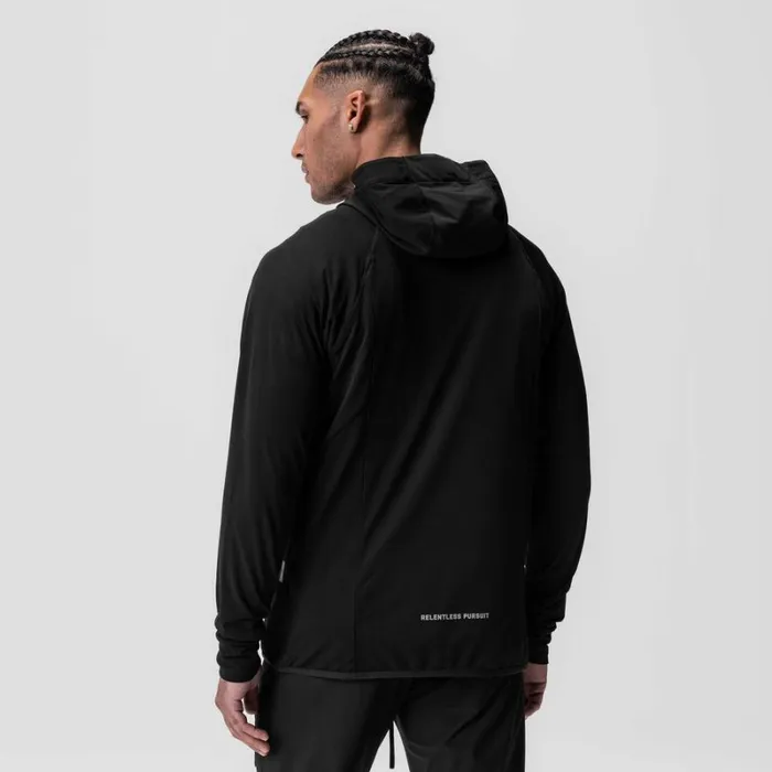 ASRV Hoodies and Sweatshirts Men Thermal Training Hoodie Black 034cyber034
