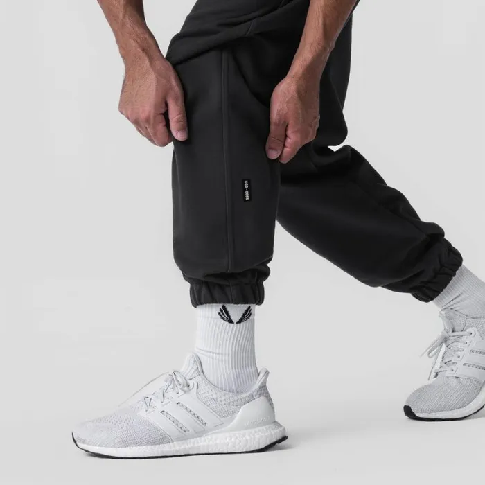 ASRV Joggers and Pants Men TechTerry Oversized Sweats Dusk Black