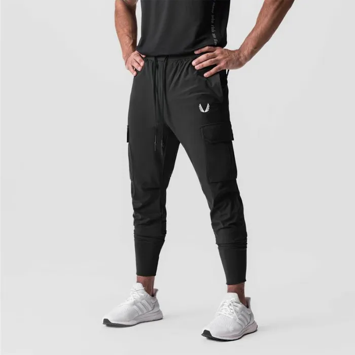 ASRV Joggers and Pants Men TetraLite Cargo High Rib Jogger Black 034white Wings034 ASRV Joggers and Pants Men TetraLite Cargo High Rib Jogger Black 034white Wings034