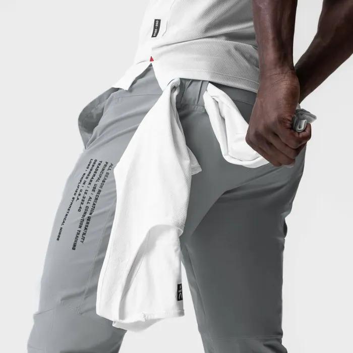 ASRV Joggers and Pants Men TetraLite Moto Jogger Slate Grey multitext