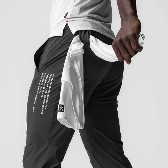 ASRV Joggers and Pants Men TetraLite Moto Jogger Space Grey multitext
