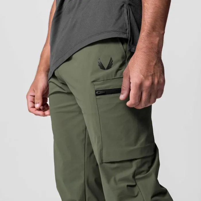 ASRV Joggers and Pants Men TetraLite Standard Zip Jogger Olive