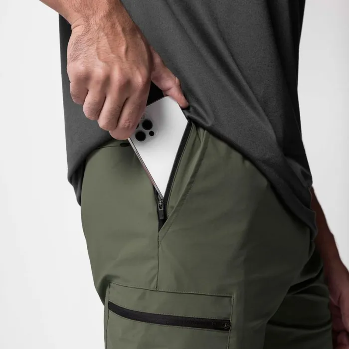 ASRV Joggers and Pants Men TetraLite Standard Zip Jogger Olive