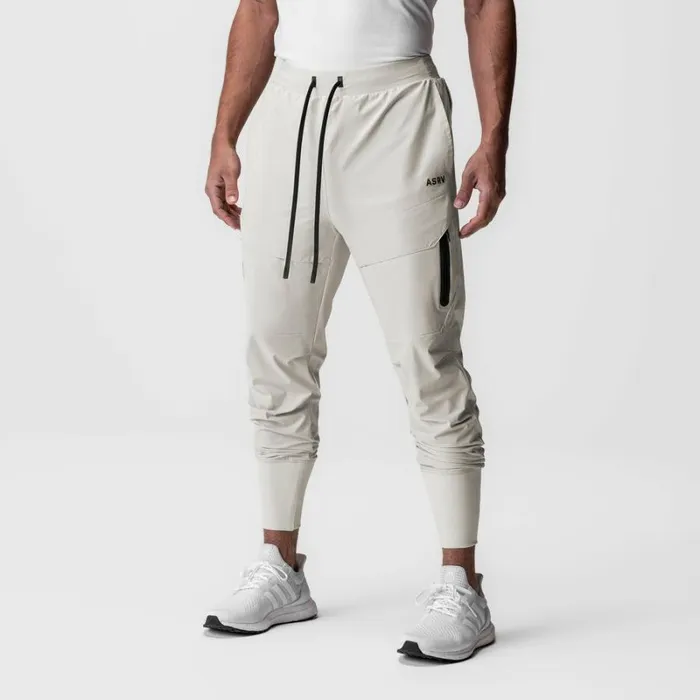 ASRV Joggers and Pants Men TetraLite Tech High Rib Jogger Stone