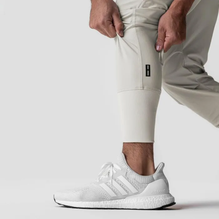 ASRV Joggers and Pants Men TetraLite Tech High Rib Jogger Stone