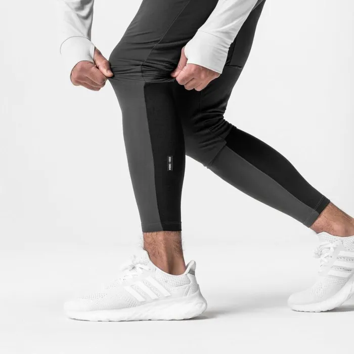 ASRV Joggers and Pants Men Thermal Hybrid Jogger Space Grey