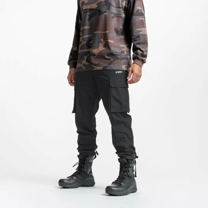 ASRV Joggers and Pants Men WeatherReady Technical Cargo Pant Black