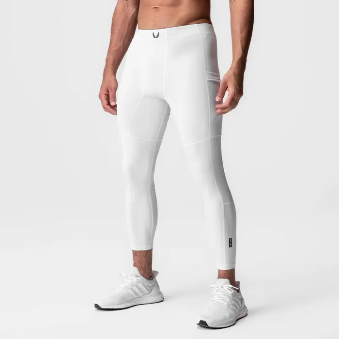 ASRV Leggings Men WarpFlexxLite 34Length Legging White