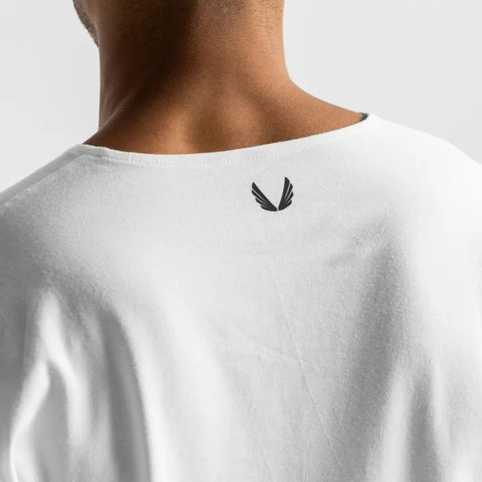 ASRV Long Sleeves Men CottonPlus Vented Long Sleeve White