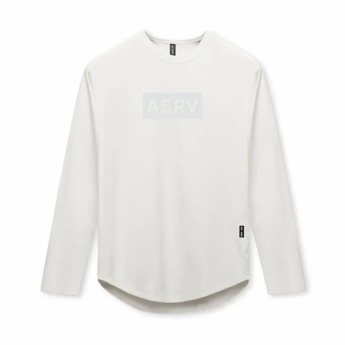 ASRV Long Sleeves Men SilverLite 20 Established Long Sleeve Stone 034box Logo034
