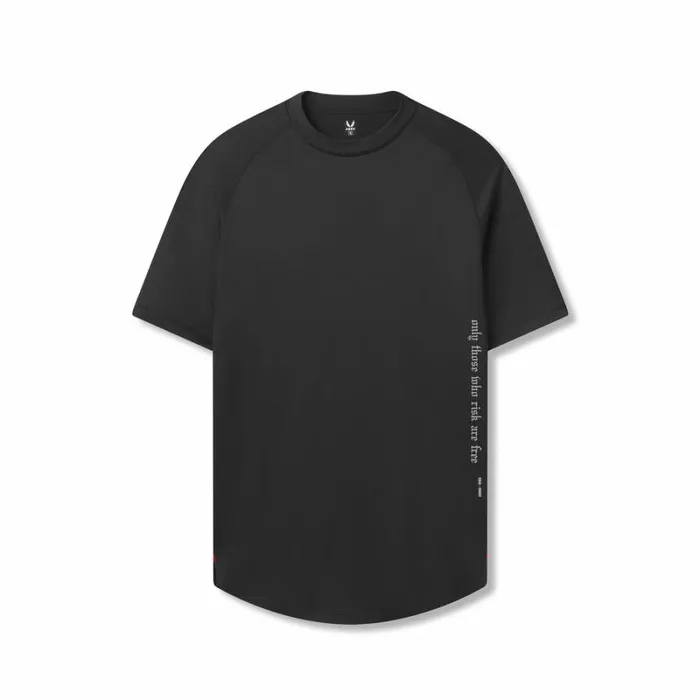 ASRV Short Sleeves Men AeroSilver Established Tee Black 034otwr034