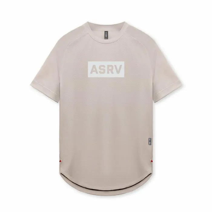 ASRV Short Sleeves Men AeroSilver Established Tee Chai 034box Logo034