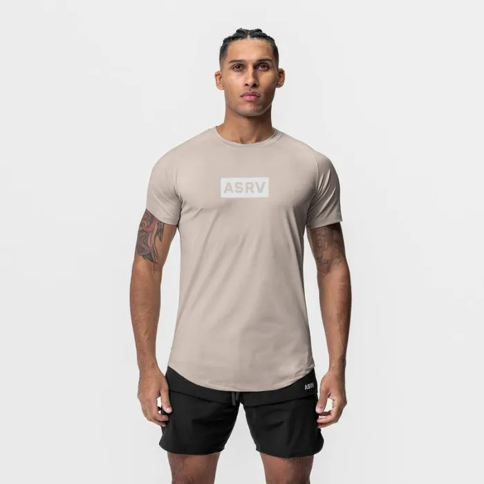 ASRV Short Sleeves Men AeroSilver Established Tee Chai 034box Logo034