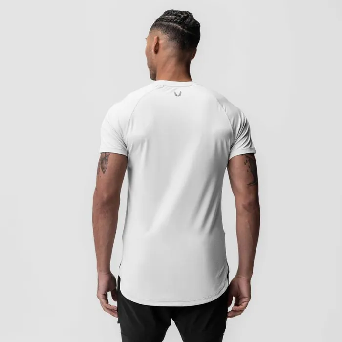 ASRV Short Sleeves Men AeroSilver Established Tee White 034asrv034
