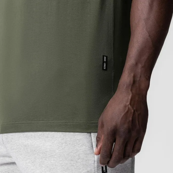 ASRV Short Sleeves Men Supima Essential Tee Olive
