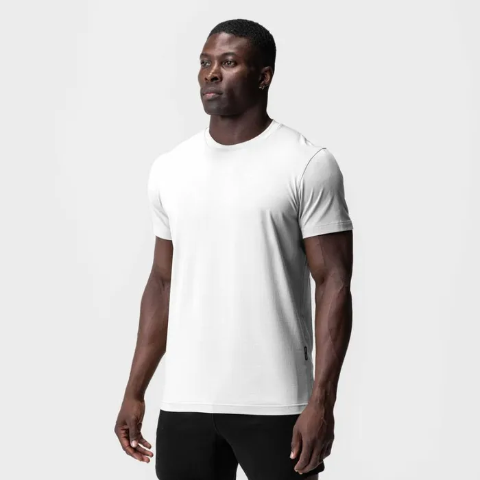 ASRV Short Sleeves Men Supima Essential Tee White