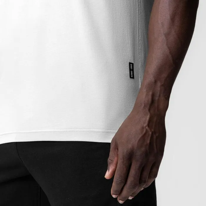 ASRV Short Sleeves Men Supima Essential Tee White