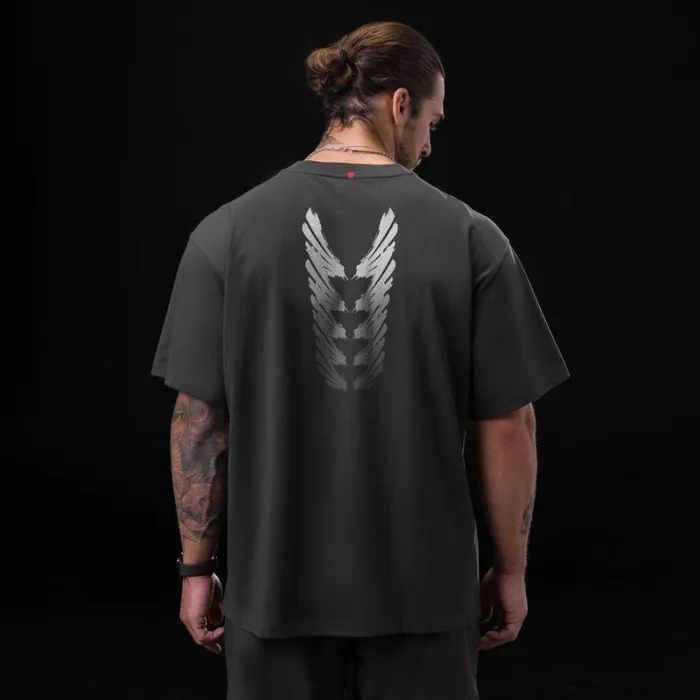 ASRV Short Sleeves Men Tech Essential Relaxed Tee Space Grey 034brush Stroke034 ASRV Short Sleeves Men Tech Essential Relaxed Tee Space Grey 034brush Stroke034