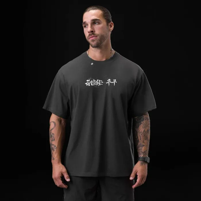 ASRV Short Sleeves Men Tech Essential Relaxed Tee Space Grey 034brush Stroke034 ASRV Short Sleeves Men Tech Essential Relaxed Tee Space Grey 034brush Stroke034