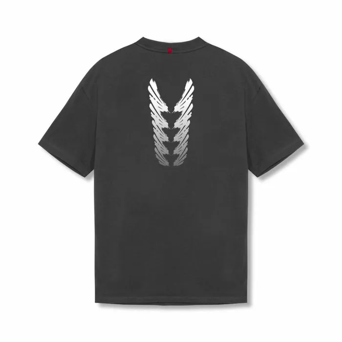 ASRV Short Sleeves Men Tech Essential Relaxed Tee Space Grey 034brush Stroke034 ASRV Short Sleeves Men Tech Essential Relaxed Tee Space Grey 034brush Stroke034