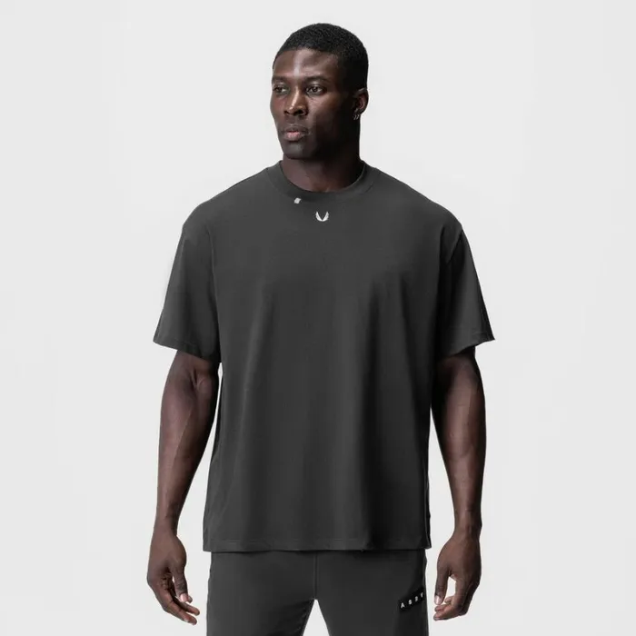 ASRV Short Sleeves Men Tech Essential Relaxed Tee Space Greywhite 034otwr034 ASRV Short Sleeves Men Tech Essential Relaxed Tee Space Greywhite 034otwr034