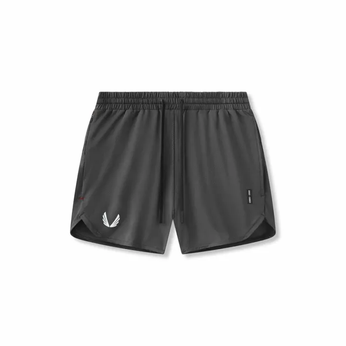 ASRV Shorts Men AeroSilver 5034 Linerless Short Space Grey