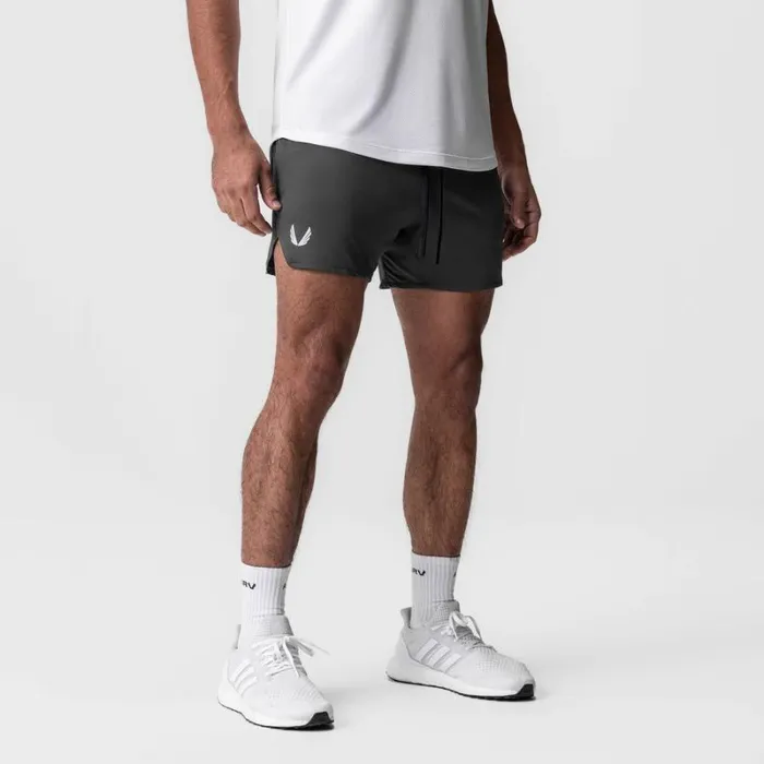 ASRV Shorts Men AeroSilver 5034 Linerless Short Space Grey