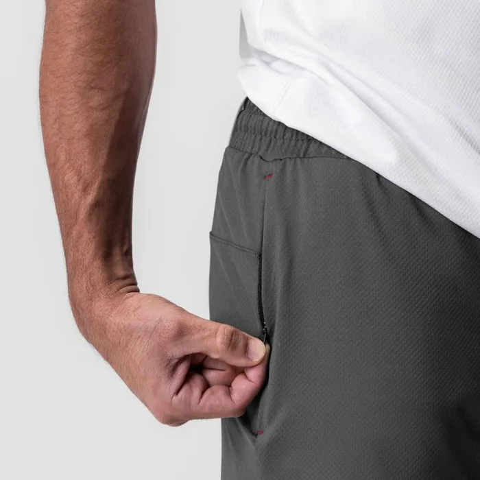 ASRV Shorts Men AeroSilver 5034 Linerless Short Space Grey