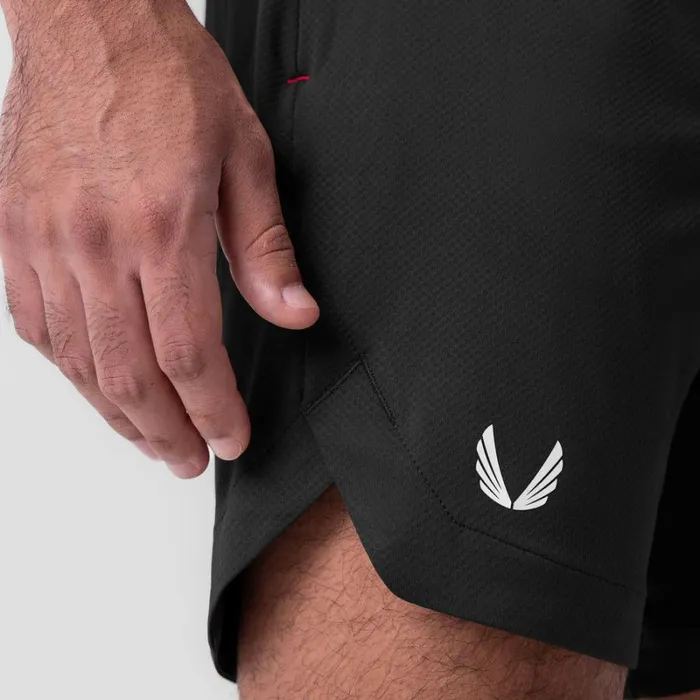 ASRV Shorts Men AeroSilver 7034 Linerless Short Black