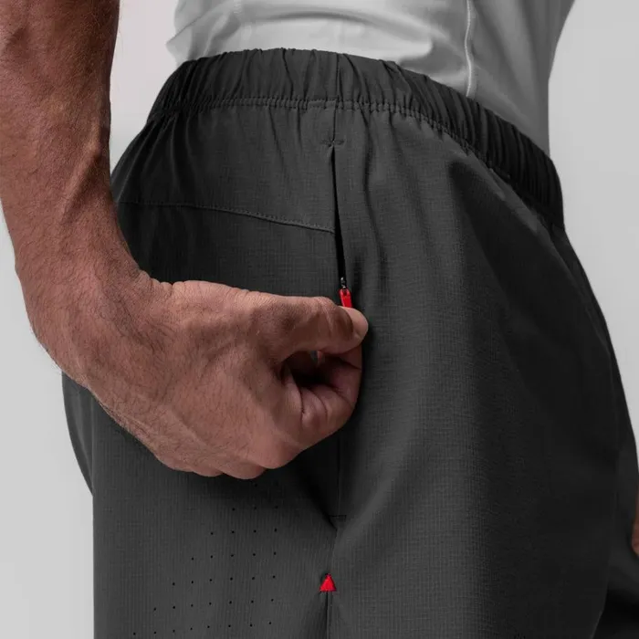 ASRV Shorts Men Ripstop 6034 Perforated Short Space Grey