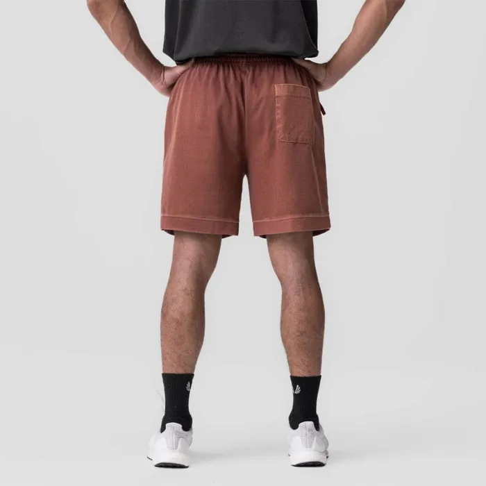 ASRV Shorts Men Tech Essential Sweat Short Faded Brick
