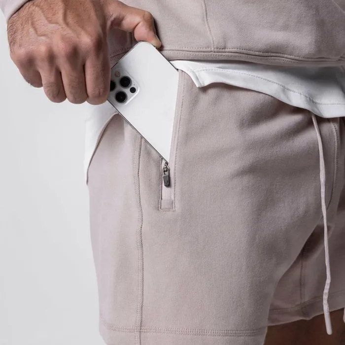 ASRV Shorts Men TechTerry Sweat Short Etherea