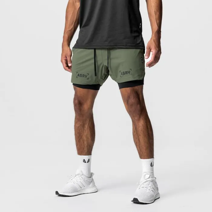 ASRV Shorts Men TETRALITE 5034 Liner Short Oliveblack